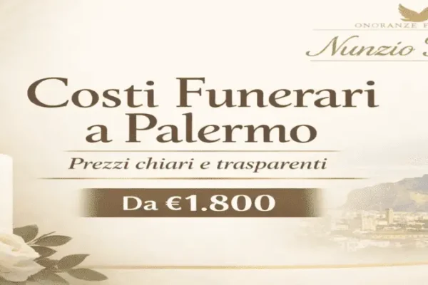 Costi funerale Palermo — Prezzi medi, servizi inclusi e spese comunali per funerali a Palermo.