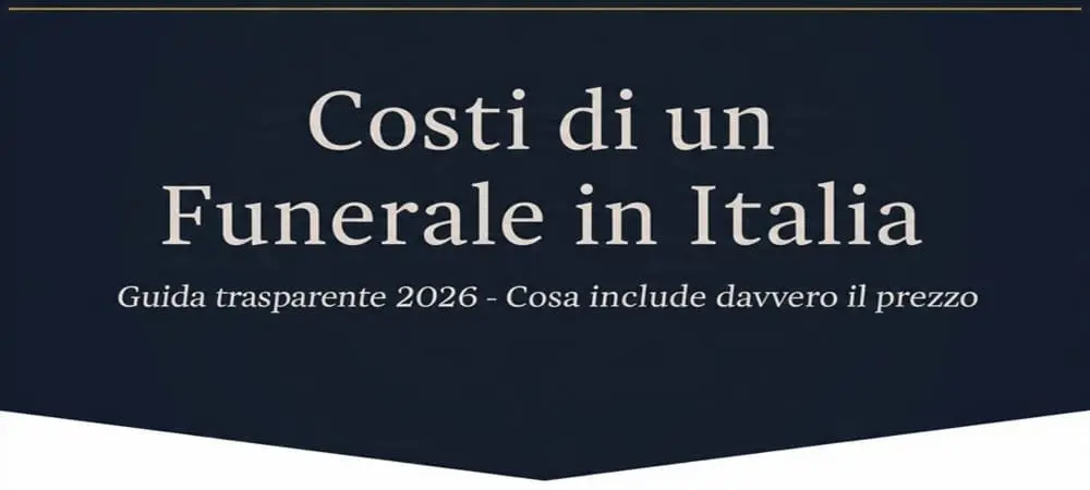 Costi di un funerale in Italia 2026 - guida prezzi medi e cosa include