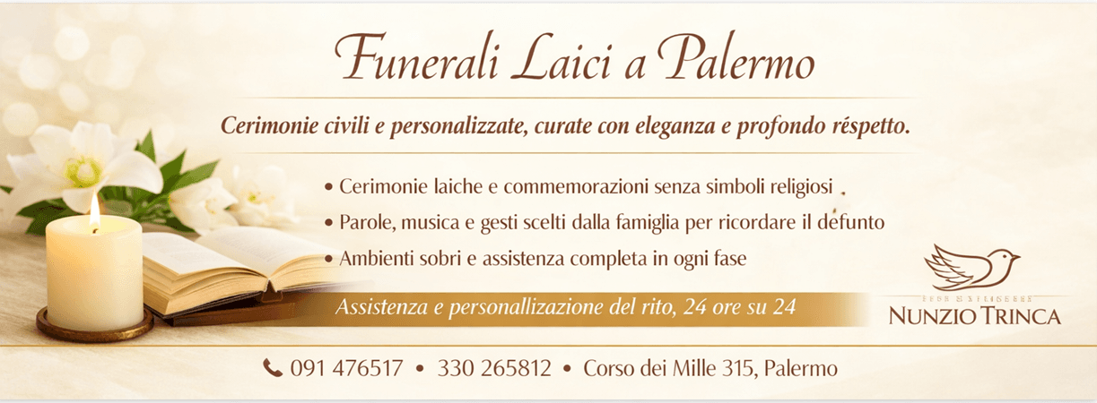 Cerimonie civili e personalizzate, curate con eleganza e profondo rispetto.