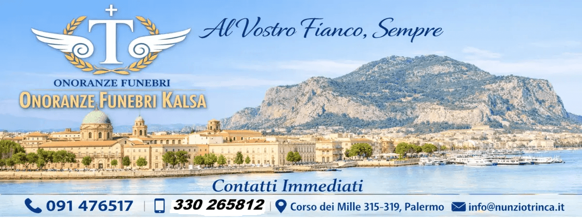 Nel quartiere Kalsa, Onoranze Funebri Nunzio Trinca offre assistenza completa e reperibilità H24 con professionalità e rispetto.