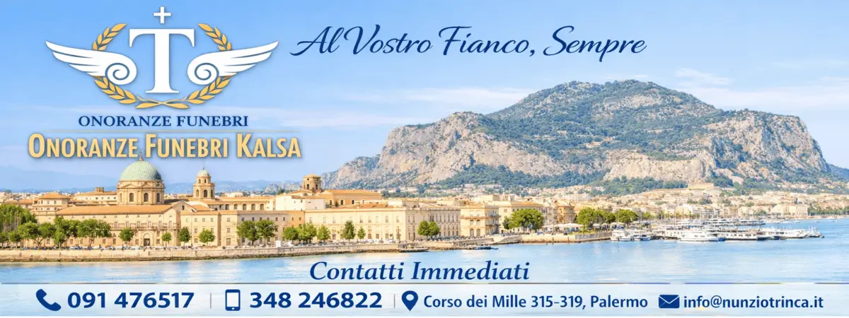 Nel quartiere Kalsa, Onoranze Funebri Nunzio Trinca offre assistenza completa e reperibilità H24 con professionalità e rispetto.