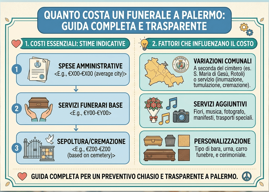 Quanto costa un funerale a Palermo guida completa e trasparente