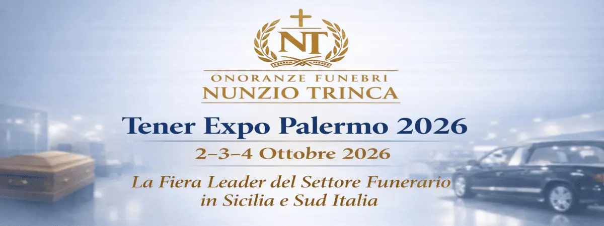 Tener Expo Palermo 2026 fiera leader settore funerario in Sicilia e Sud Italia, tra innovazione, formazione e servizi professionali.